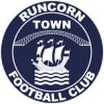 Runcorn Town logo in scoreboard