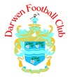 AFC Darwen logo in scoreboard